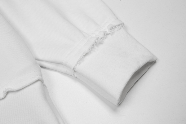 ブランドパーカー角部分ディテール